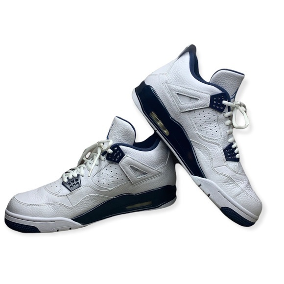 Size 15 - Air Jordan 4 Retro LS Mist Blue | eBay